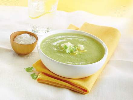 Cream of Broccoli & Cauliflower Soup